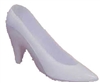 Plastic High Heel Shoe Party Favor - White