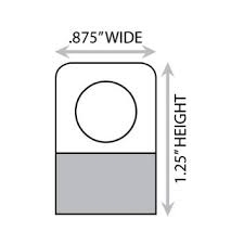 Adhesive Plastic Hang Tabs