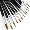 Artists Best Pointed Paint Brush Set - 12 Piece set