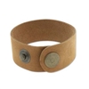 Leather Cuff - Tan, 1" x 9"