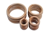 Macrame Rings - Wood Look Plastic