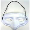 White Satin Mask