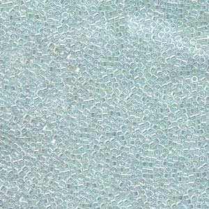 DB083 Lined Light Aqua AB - Miyuki Delica Seed Beads - 11/0