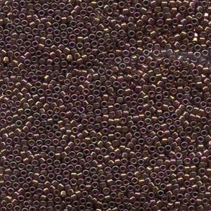 DB126 Pink Luster Light Olive - Miyuki Delica Seed Beads - 11/0