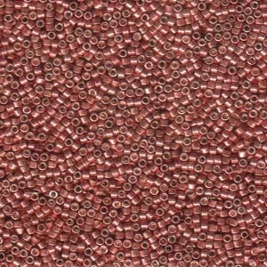 DB423 Galvanized Cranberry Dyed - Miyuki Delica Seed Beads - 11/0