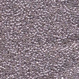 DB429 Galvanized Pale Lavender Dyed - Miyuki Delica Seed Beads - 11/0