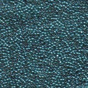 DB432 Galvanized Peacock Blue Dyed - Miyuki Delica Seed Beads - 11/0