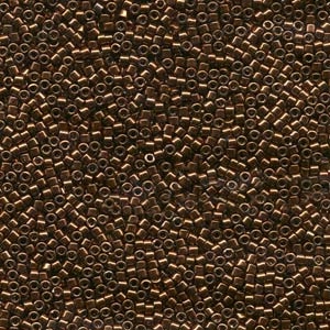 DB461 Nickle Plated Dyed Copper- Miyuki Delica Seed Beads - 11/0