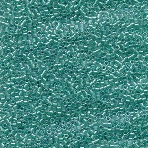 DB904 Sparkling Turquoise Lined- Miyuki Delica Seed Beads - 11/0