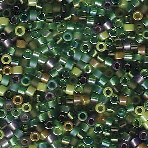 DBMIX03 Evergreen - Miyuki Delica Seed Beads - 11/0