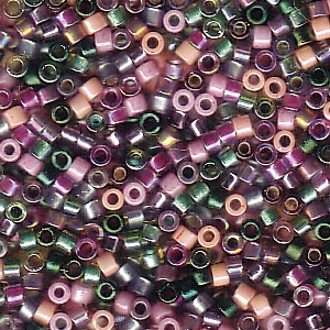 DB-MIX21 Lavender Garden - Miyuki Delica Seed Beads - 11/0