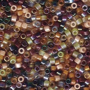 DBMIX07 Earth Tone - Miyuki Delica Seed Beads - 11/0