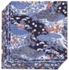 #4336 - Yasutomo Fold'Ems Origami Paper - Blue Yuzen Assortment - 5 7/8"