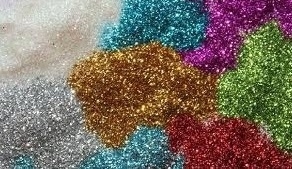 Polyester Glitter - Basic Colors - .015, 8 oz bag