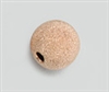 Rose Gold Filled Beads - Round Stardust Frosted - 3mm