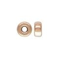 Rose Gold Filled Beads - Rondell - 5mm