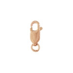 Rose Gold Filled Plain Lobster Clasp - 10mm