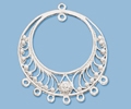 Sterling Silver Chandelier Pendant - Style 18