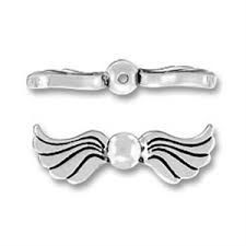 Sterling Silver Wing Bead