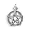 Sterling Silver Charm- Pentagram