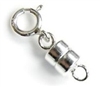 Sterling Silver Magnetic Converter Clasp with Springring