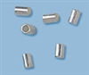 Sterling Silver Crimp Tubes - 3mm x 3mm