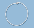 Sterling Silver Beading Hoop - 20mm