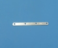 Sterling Silver Flat Spacer Bar - 8mm Spacing, 4 Hole