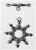 Sterling Silver Star Toggle- 30mm