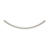 Sterling Silver Curved Tube - 2mm x 40mm