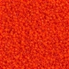 Taiwanese Size 11/0 Seed Bead - Dark Orange Opaque - 450