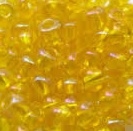 Taiwanese Size 11/0 Seed Bead - Yellow AB - #412