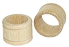 Wood Napkin Ring - Grooved