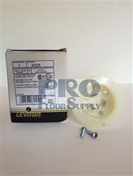 Leviton 2325 20 amp Flange Outlet