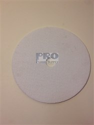 White Felt Pad 7" x 7/8"