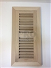 Flush Rabbeted White Oak Vent