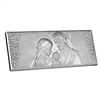 This elegant religious Holy Family Party Favor Icon by Sima Creations features the beauty and shine of 925 Silver while exuding a lighthearted look with its abstract shape. This unique and spirited piece is a part of the extensive works in the argento lin