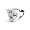 Black Orchid metal creamer