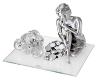 Italian 925 Argento Silver Goodness of Fortune Figurine