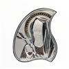 Tear Drop Italian 925 Silver Argento Padre Pio Icon