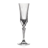 RCR Adagio Collection Crystal Champagne glass set of 6