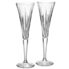 Soho Crystal 2pc Toasting Flute Set