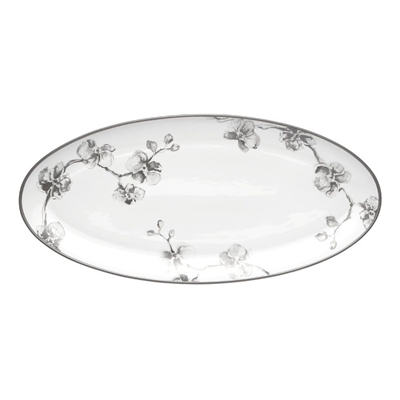 Black Orchid Serving Platter