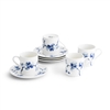 Blue Orchid Demitasse