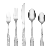 Rachel Mirror 20-Piece Flatware Set