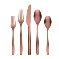 Rhiannon Copper Rumble 20-Piece Flatware Set