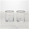 Cheers To Us Double Old Fashioned Glasses, Set of 2