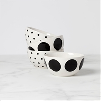 On The Dot Assorted All-Purpose Bowls, Set of 4