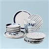 Blue Bay Melamine 16-Piece Dinnerware Set