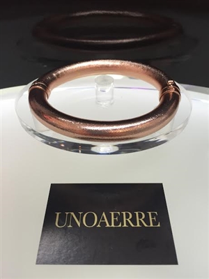UNOAERRE by UNOAERRE18kt Pink Gold Plated Bangle Bracelet